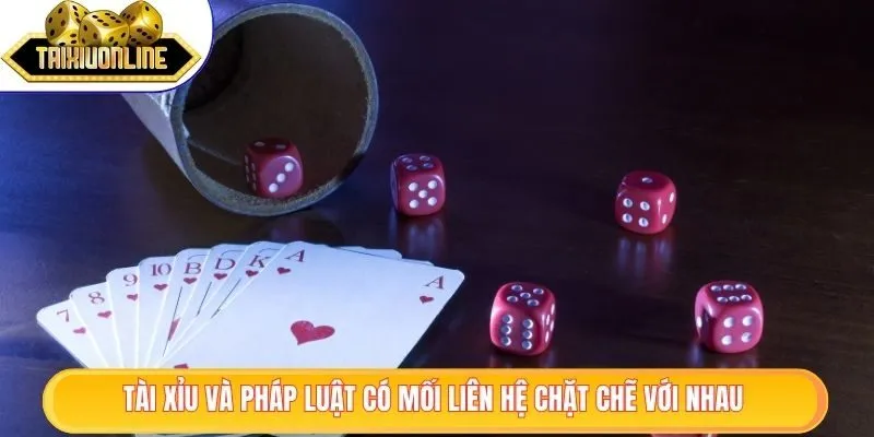 Tài xỉu và pháp luật có mối liên hệ chặt chẽ với nhau